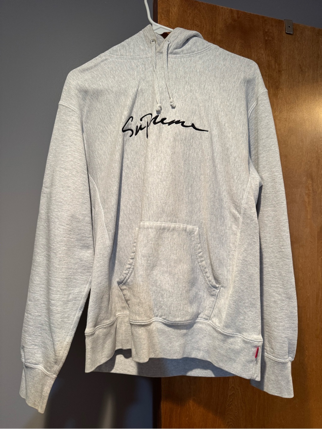 Supreme Ash Gray Hoodie